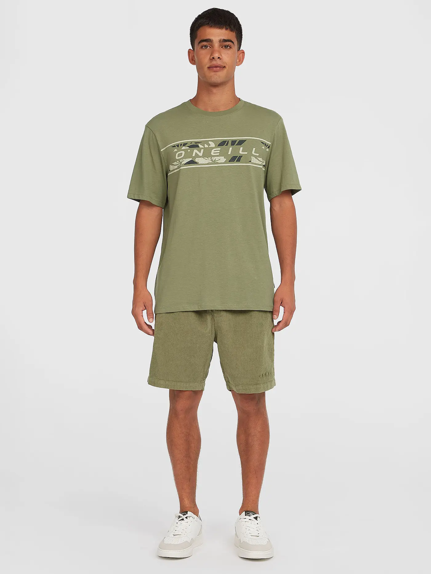 O'NEILL | Herren Beachshirt Front Graphic | hellgrün